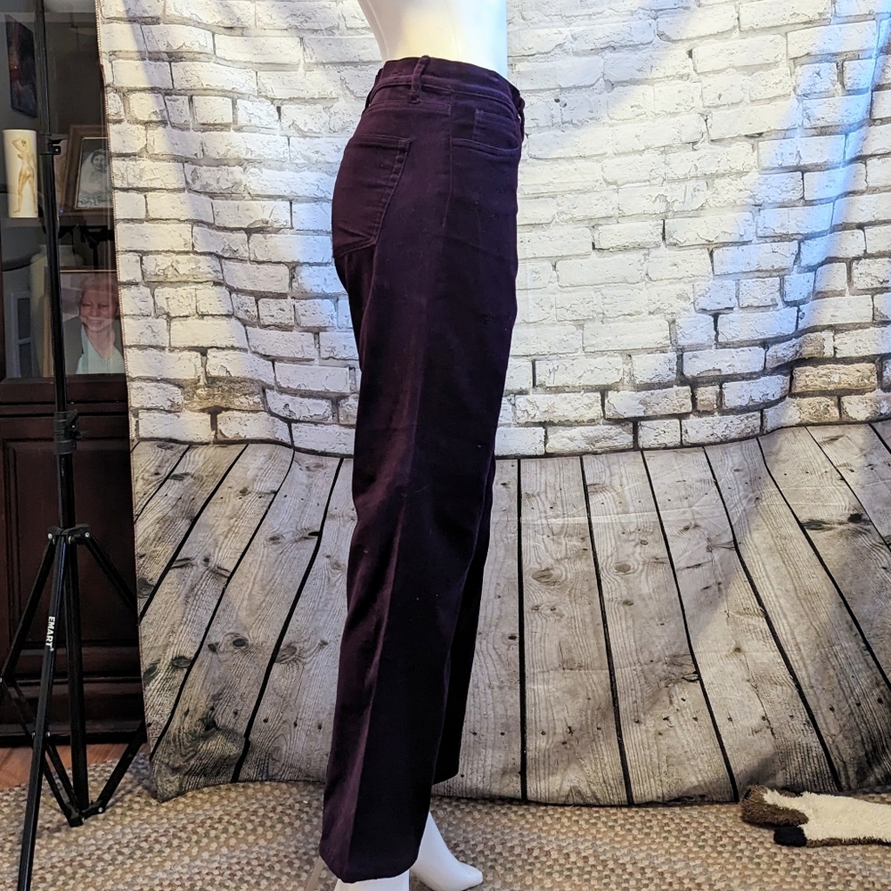 Lauren Ralph Lauren purple velvet pants(31x31) - Picture 3 of 5